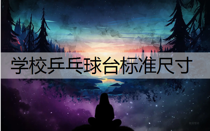 学校乒乓球台标准尺寸