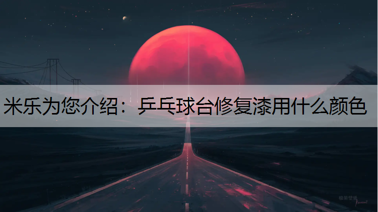 乒乓球台修复漆用什么颜色